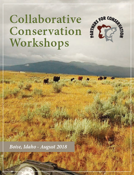 Collaborative Conservation Workshops - Boise, Idaho - August 2018