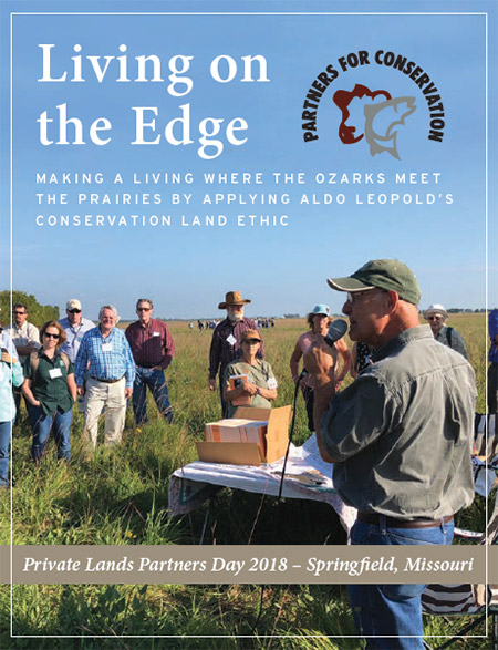 Living on the Edge - Private Lands Partners Day 2018 - Springfield, Missouri